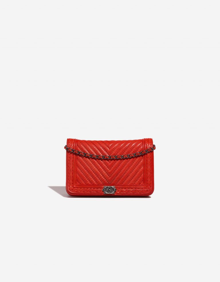 Chanel Boy WOC Red 0F | Sell your designer bag on Saclab.com