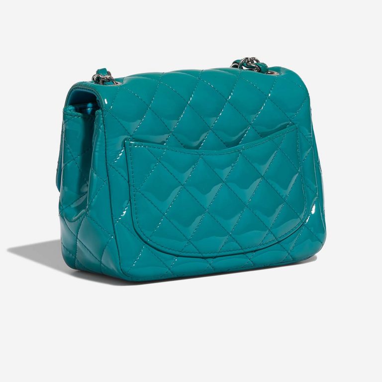 Chanel Timeless MiniSquare Turquoise 7SB S | Sell your designer bag on Saclab.com