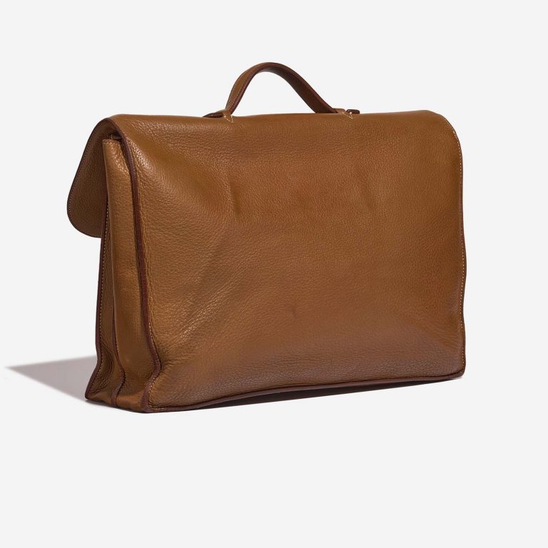 Hermès Depeche 40 Gold 7SB S | Sell your designer bag on Saclab.com