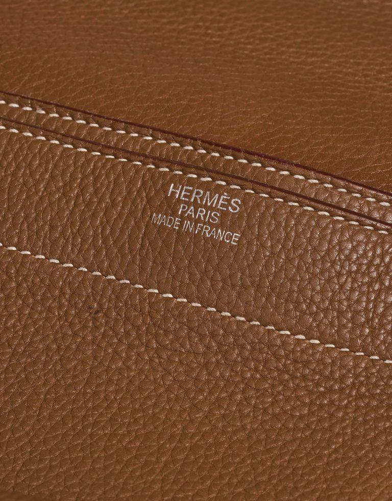 Hermès Depeche 40 Gold Logo  | Sell your designer bag on Saclab.com