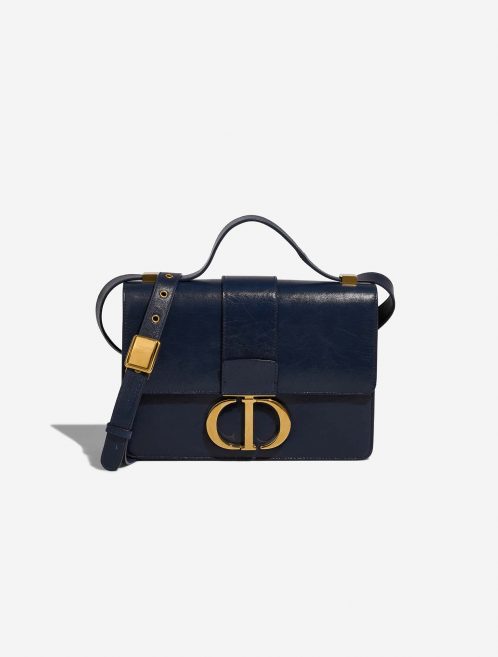 Dior 30Montaigne NavyBlue Front  | Sell your designer bag on Saclab.com