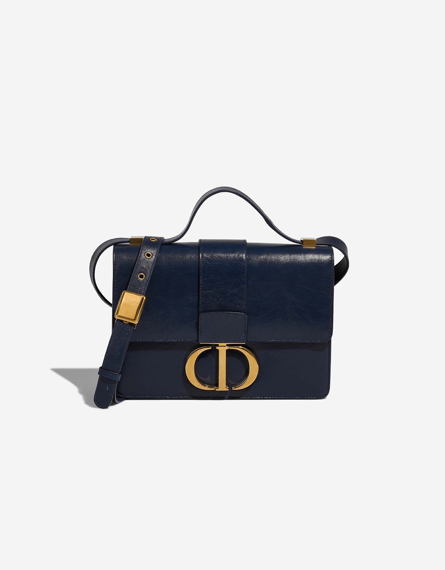 Dior 30 Montaigne Calf Navy Blue | SACLÀB
