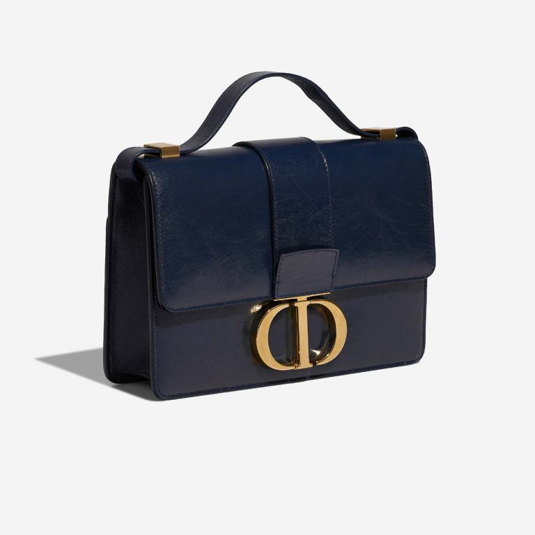 Dior 30Montaigne NavyBlue Side Front  | Sell your designer bag on Saclab.com
