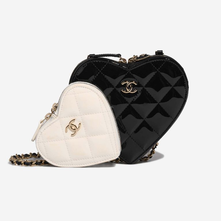 Chanel ClutchWithChain Black-White Front  | Sell your designer bag on Saclab.com