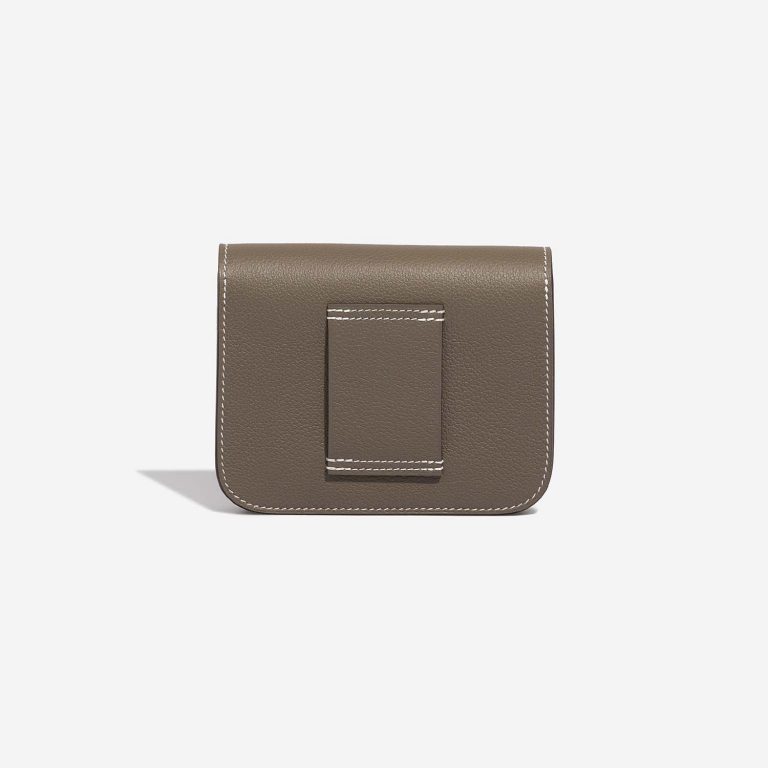 Hermès ConstanceSlimWallet Etoupe Back  | Sell your designer bag on Saclab.com