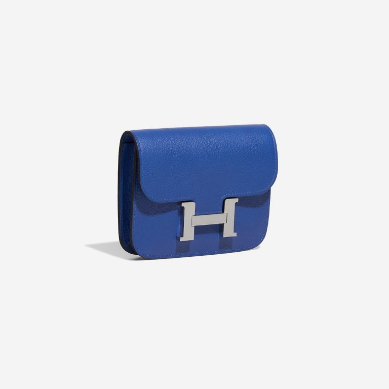 Hermès ConstanceSlimWallet BleuFrance 6SF S | Sell your designer bag on Saclab.com