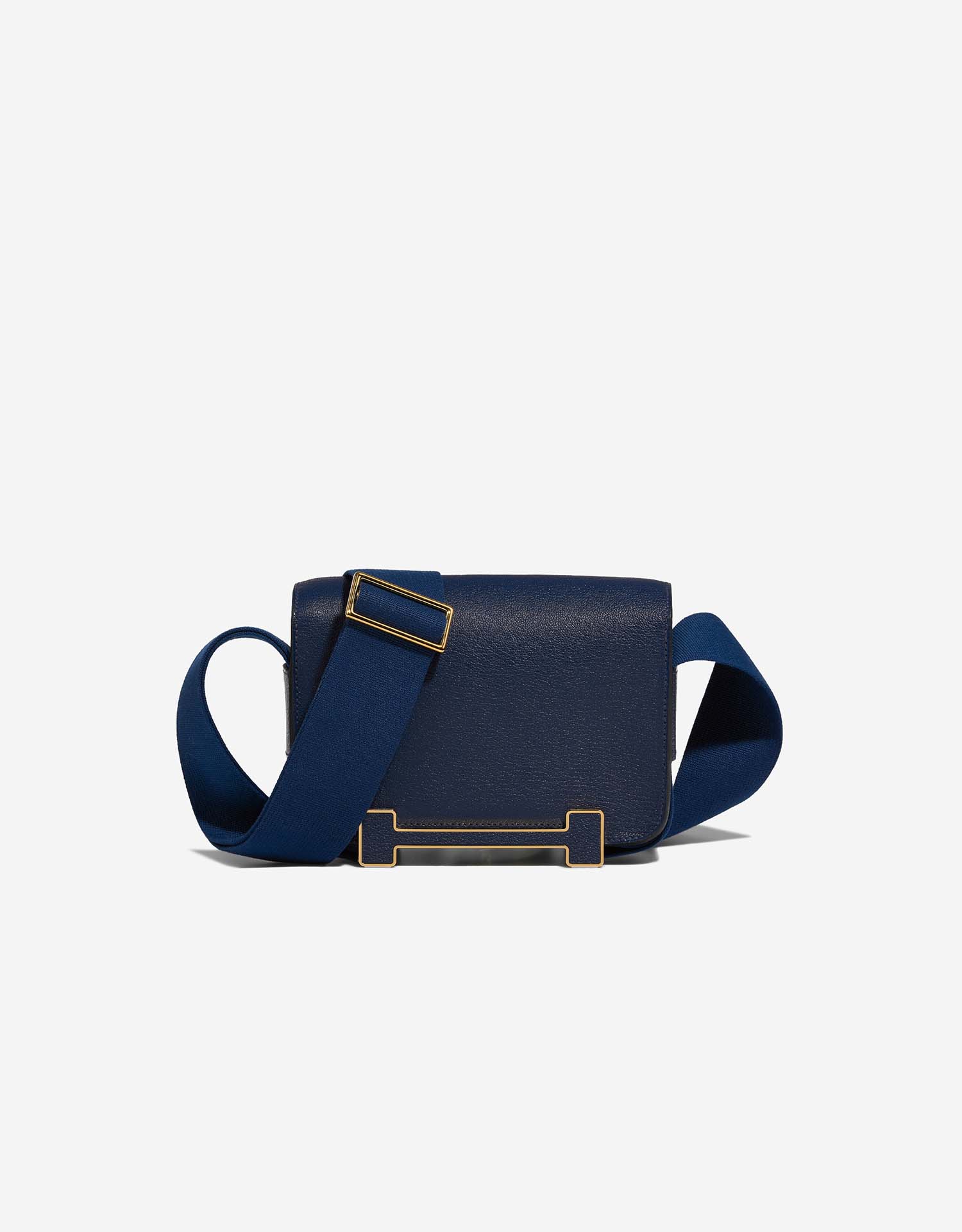 Hermès Geta Chevre Mysore Navy | SACLÀB