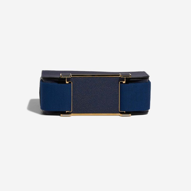 Hermès Geta Navy Bottom  | Sell your designer bag on Saclab.com
