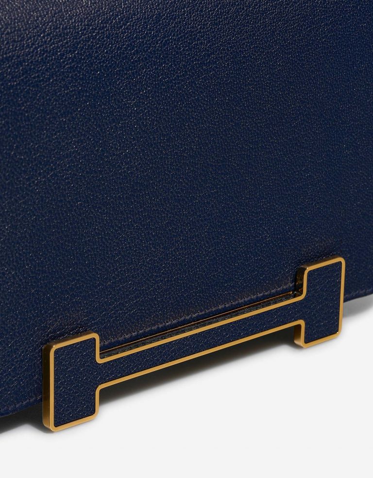 Hermès Geta Navy Closing System  | Sell your designer bag on Saclab.com