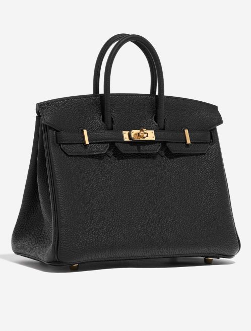 Hermès Birkin 25 Black Side Front  | Sell your designer bag on Saclab.com