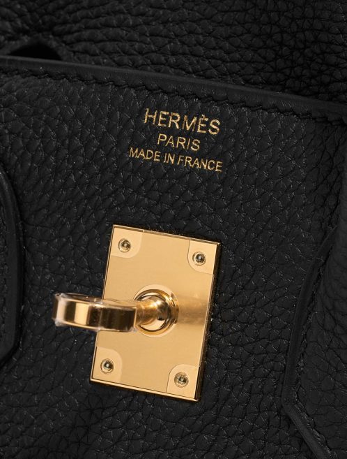 Hermès Birkin 25 Black Logo  | Sell your designer bag on Saclab.com