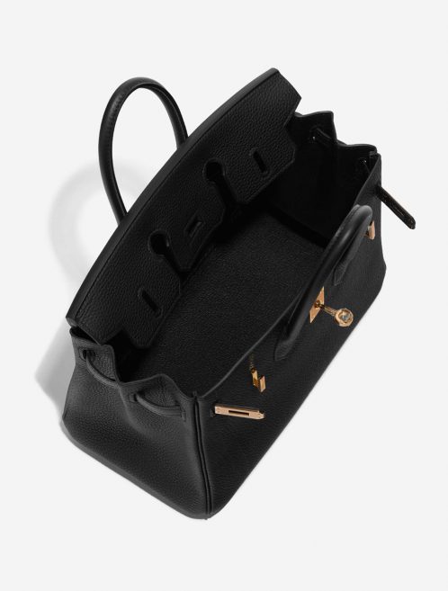 Hermès Birkin 25 Black Inside  | Sell your designer bag on Saclab.com
