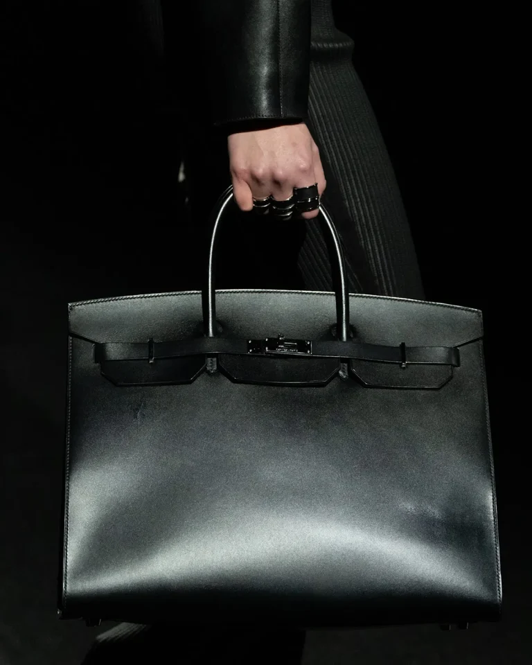Fall/Winter 2024 Large Black Hermès Birkin. Image: Launchmetrics Spotlight