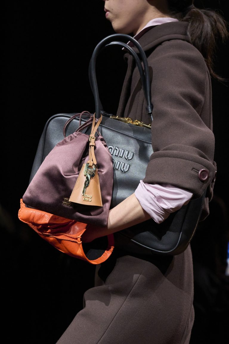 Bag Trends Fall Winter 2024 | Bag Charms at Miu Miu