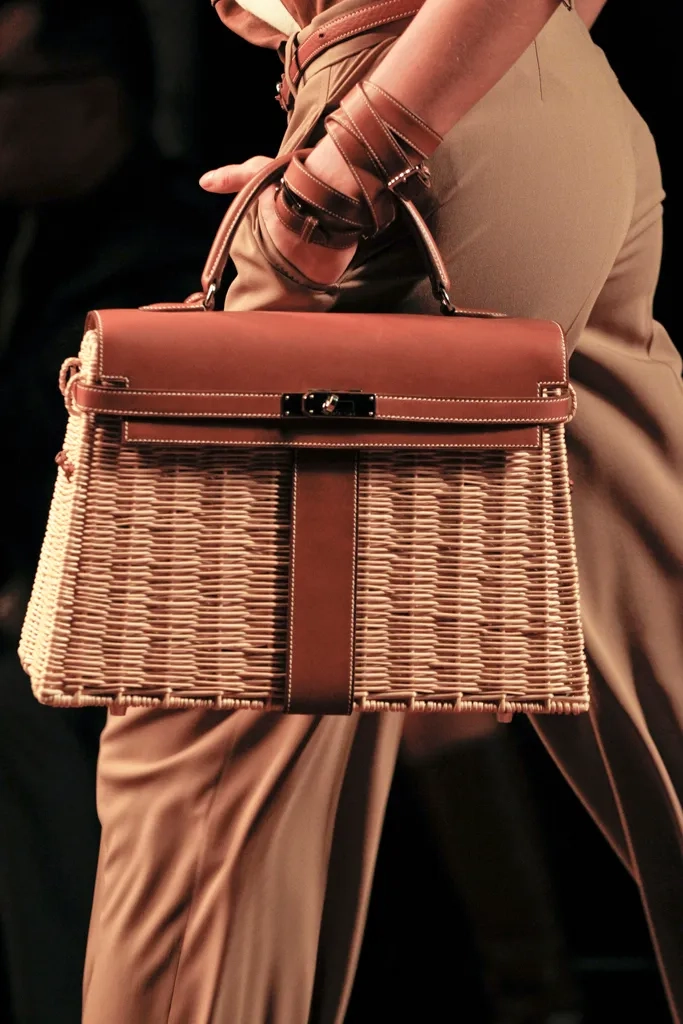 A Kelly Picnic 35 in Fauve Barenia Spring collection 2011. Image: Vogue Runway