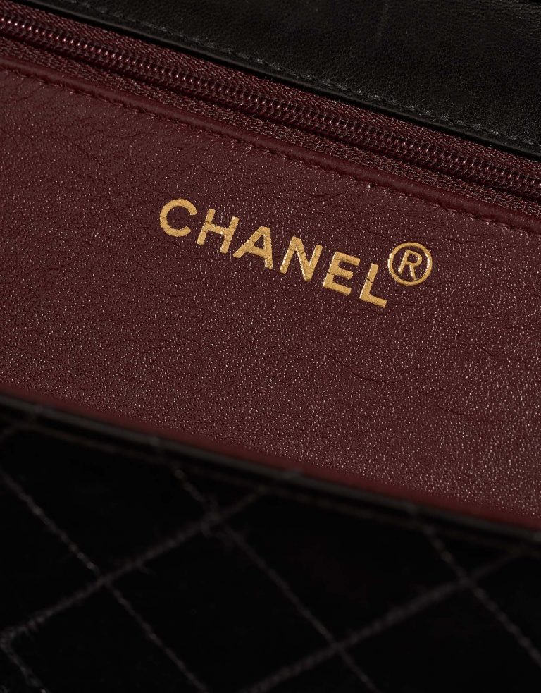 Chanel Timeless Medium Black Logo  | Sell your designer bag on Saclab.com