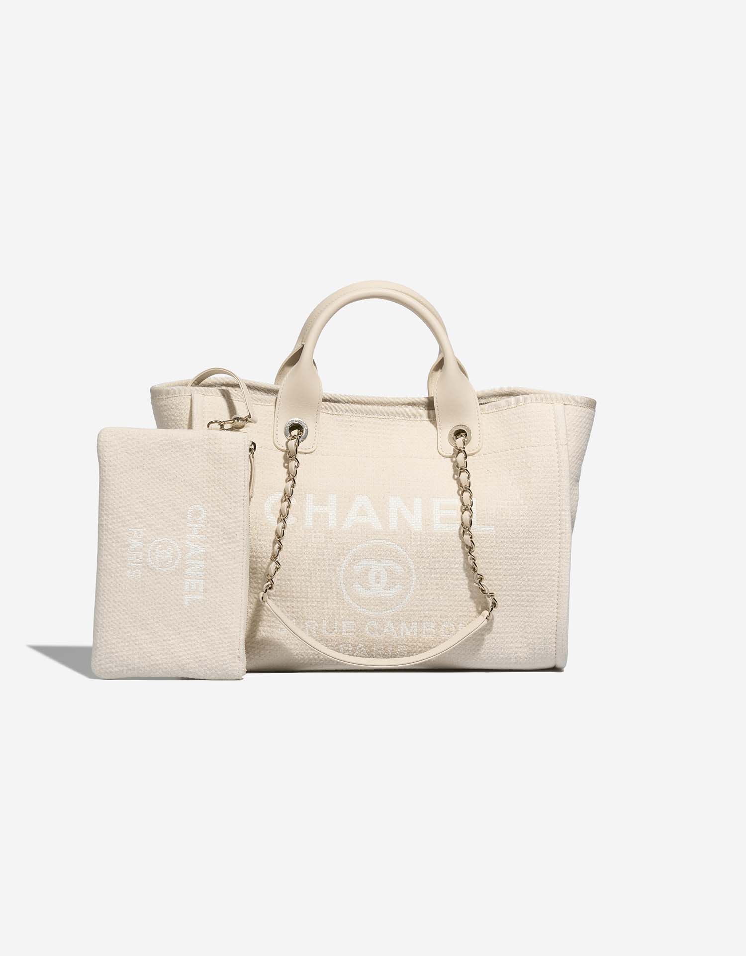 Chanel Canvas Tote Bag Chanel Deauville Tote Small Size Chanel