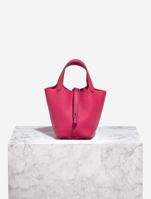 Hermès Picotin 18 RoseMexico Front  | Sell your designer bag on Saclab.com