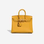 Hermès Birkin 25 JauneAmbre Front  | Sell your designer bag on Saclab.com