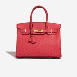 Hermès Birkin 30 Bougainvillier Front  | Sell your designer bag on Saclab.com