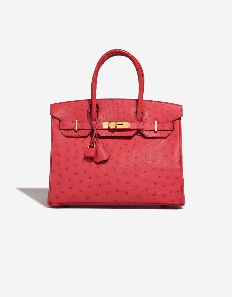 Hermès Birkin 30 Bougainvillier Front  | Sell your designer bag on Saclab.com