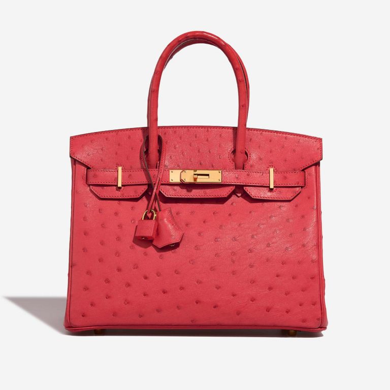 Hermès Birkin 30 Bougainvillier Front  | Sell your designer bag on Saclab.com