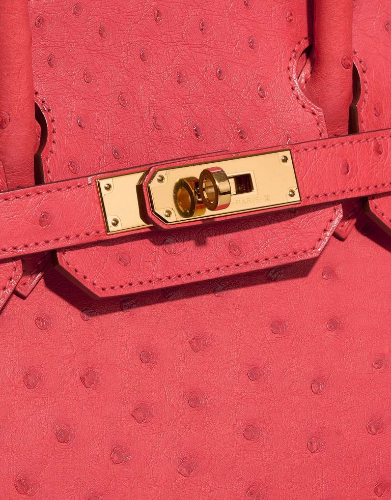 Hermès Birkin 30 Bougainvillier Closing System  | Sell your designer bag on Saclab.com