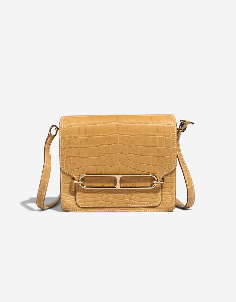 Hermès Roulis 23 Naturel Front  | Sell your designer bag on Saclab.com