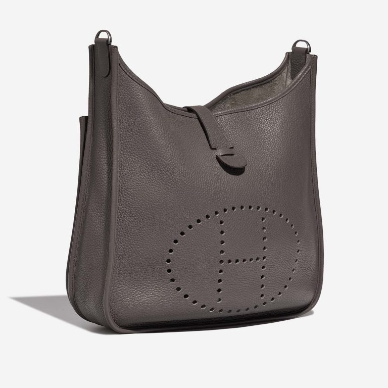 Hermès Evelyne 33 GrisEtain Side Front  | Sell your designer bag on Saclab.com