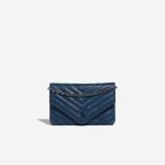 Chanel WalletOnChain Blue Front  | Sell your designer bag on Saclab.com