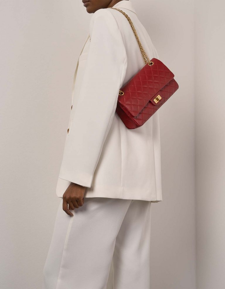 Chanel 255Reissue 225 Red Front  | Sell your designer bag on Saclab.com