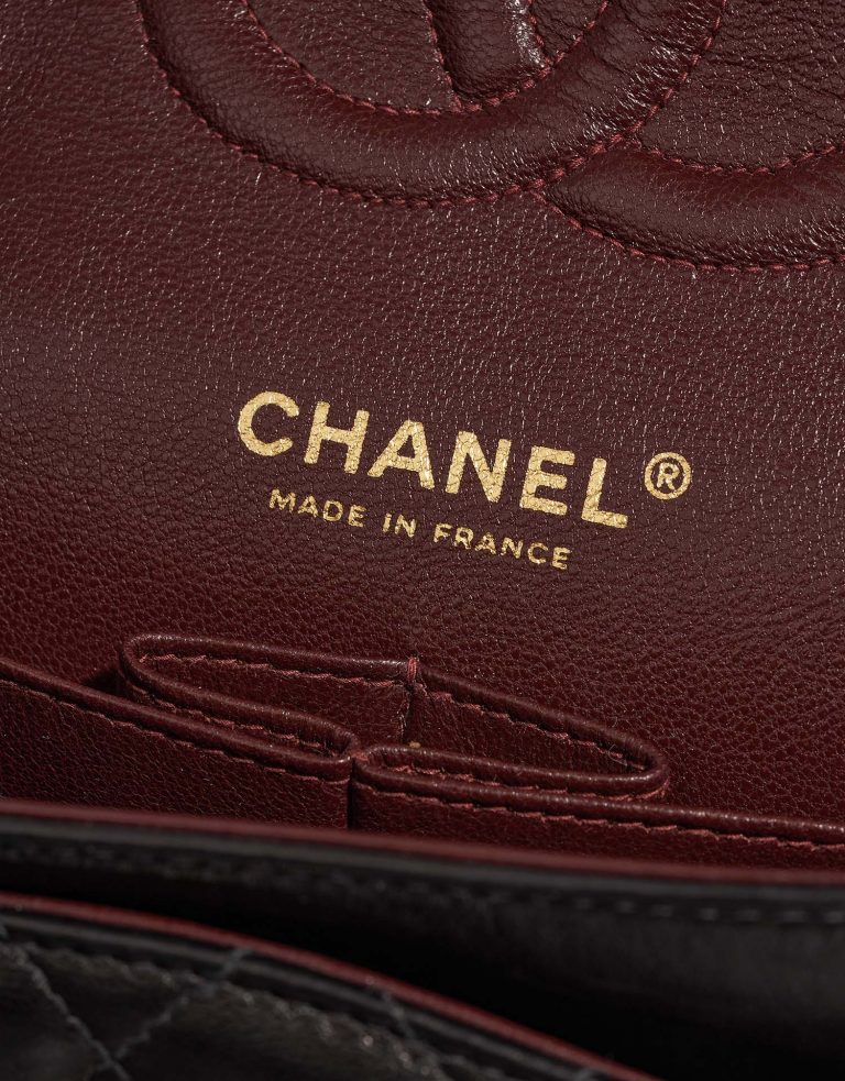 Chanel Timeless Medium Black Logo  | Sell your designer bag on Saclab.com