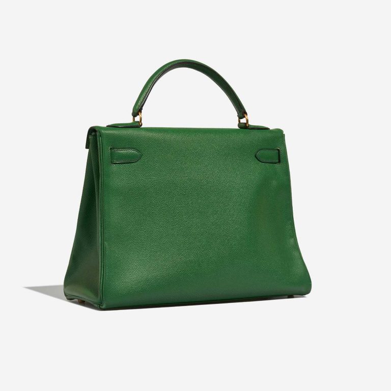 Hermès Kelly 32 VertBengale 7SB S | Sell your designer bag on Saclab.com