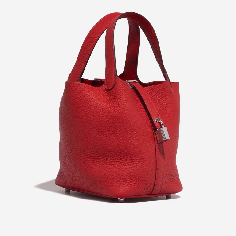Hermès Picotin 18 RougeCasaque Side Front  | Sell your designer bag on Saclab.com
