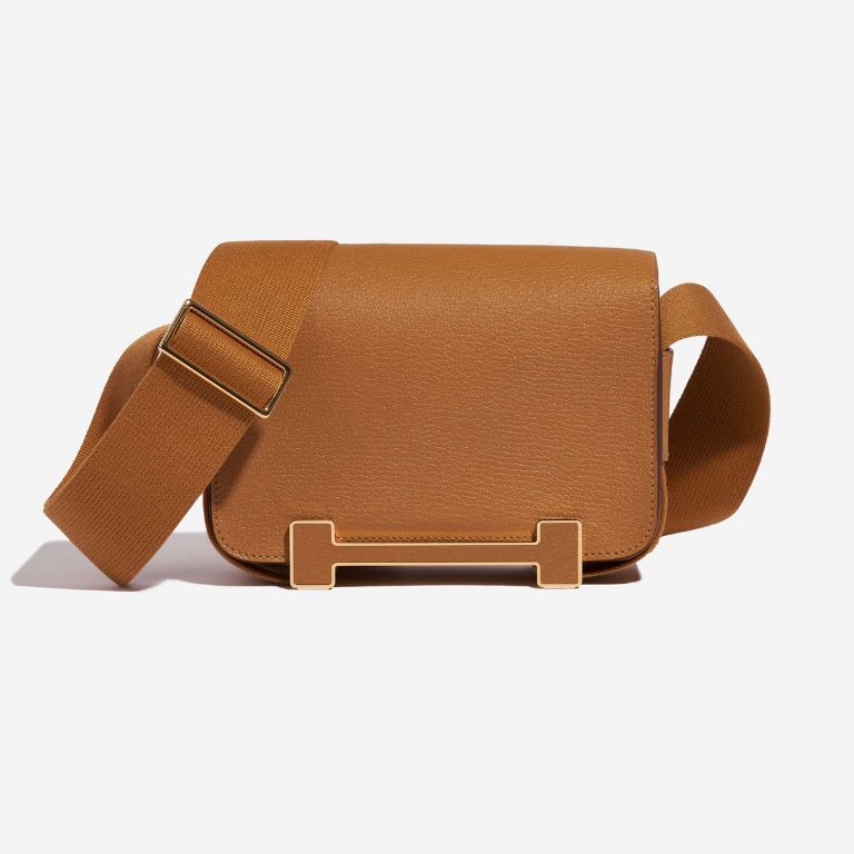 Hermès Geta one size Caramel 2F S | Sell your designer bag on Saclab.com