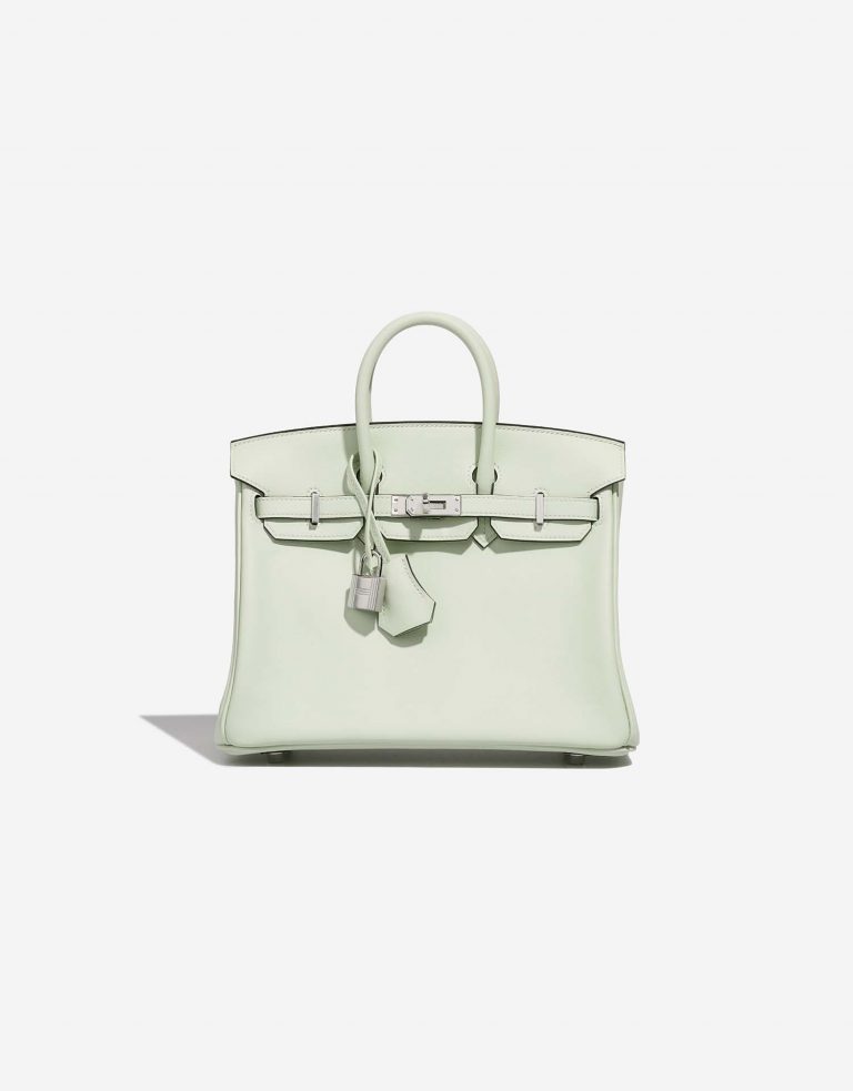 Hermès Birkin 25 VertFizz Front  | Sell your designer bag on Saclab.com