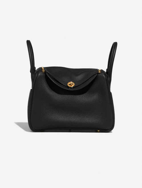 Hermès Lindy 30 Black Front  | Sell your designer bag on Saclab.com