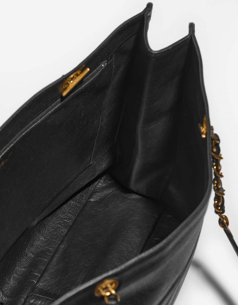 Chanel Shopper Large Black Inside  | Sell your designer bag on Saclab.com
