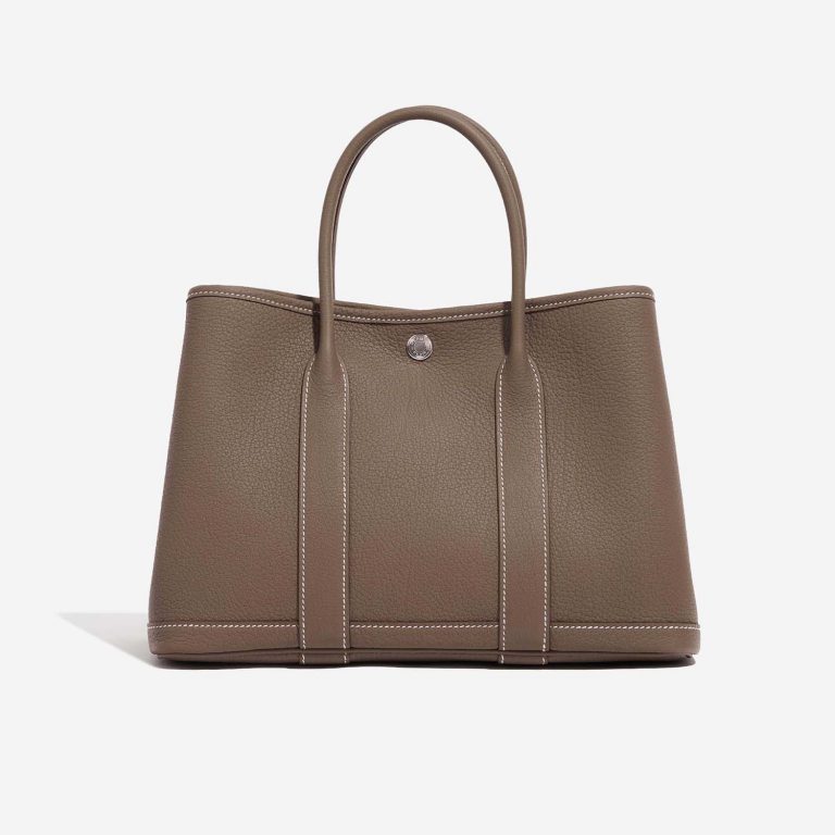 Hermès Garden Party 30 Etoupe Front  | Sell your designer bag on Saclab.com