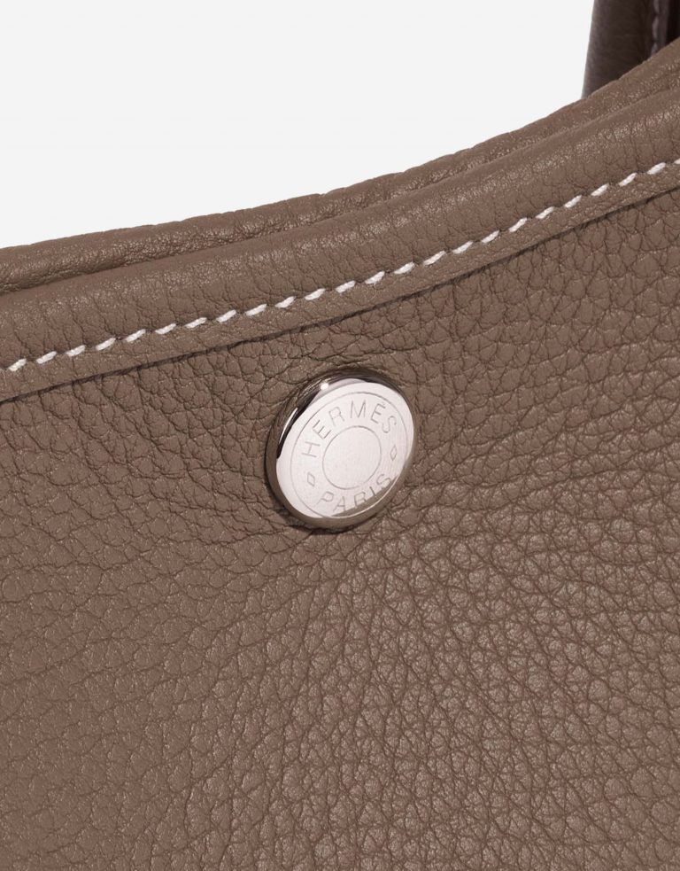 Hermès Garden Party 30 Etoupe Closing System  | Sell your designer bag on Saclab.com