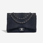 Chanel Timeless Maxi DarkBlue Front  | Sell your designer bag on Saclab.com