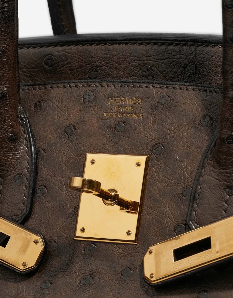 Hermès Birkin 30 Marron Logo  | Sell your designer bag on Saclab.com