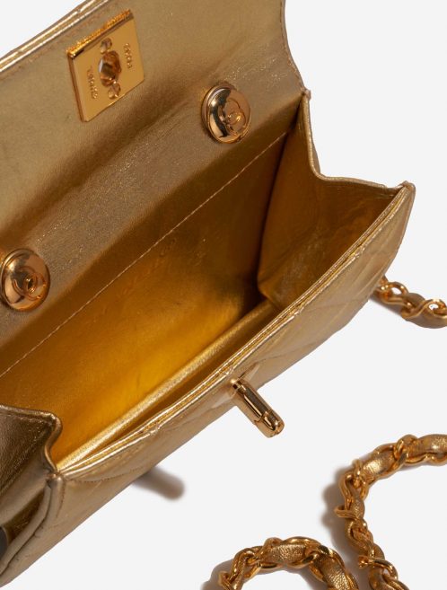 Chanel Timeless ExtraMini Gold Inside  | Sell your designer bag on Saclab.com