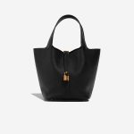 Hermès Picotin 22 Black Front  | Sell your designer bag on Saclab.com