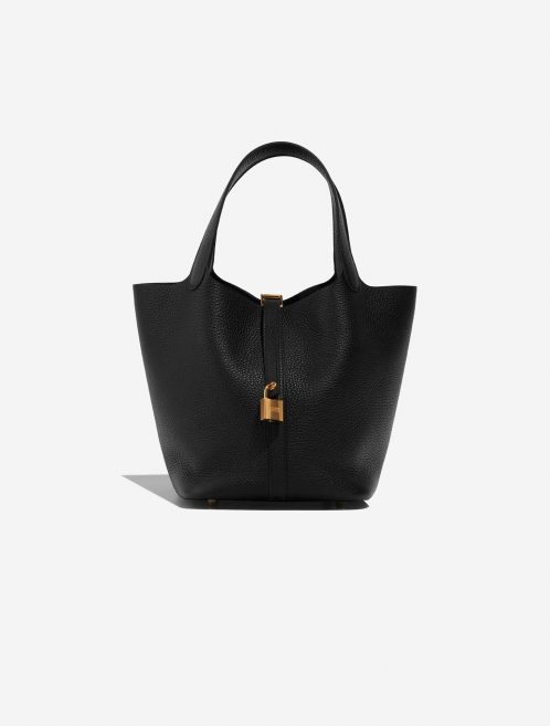 Hermès Picotin 22 Black Front  | Sell your designer bag on Saclab.com
