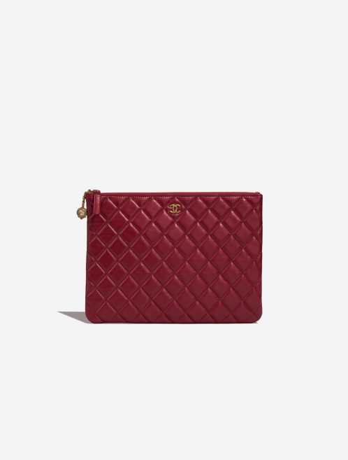 Chanel Timeless Clutch Red Front  | Sell your designer bag on Saclab.com