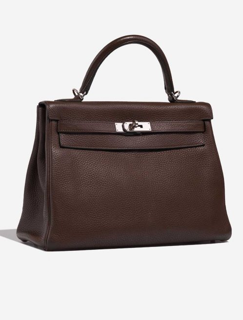 Hermès Kelly 32 Cacao Side Front  | Sell your designer bag on Saclab.com
