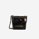 Chanel 22 Mini Black Front  | Sell your designer bag on Saclab.com