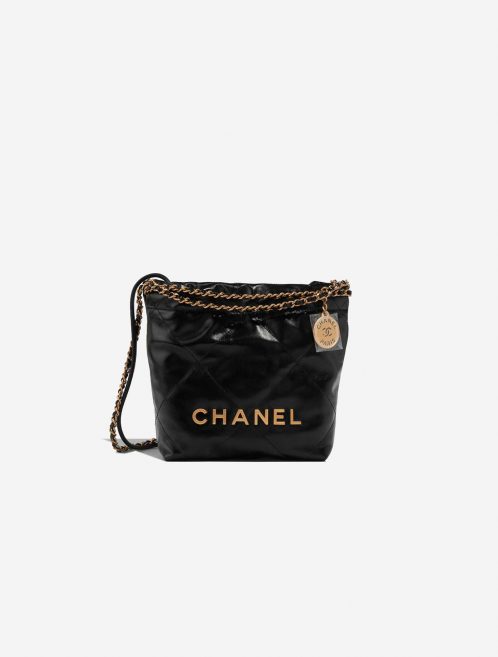 Chanel 22 Mini Black Front  | Sell your designer bag on Saclab.com