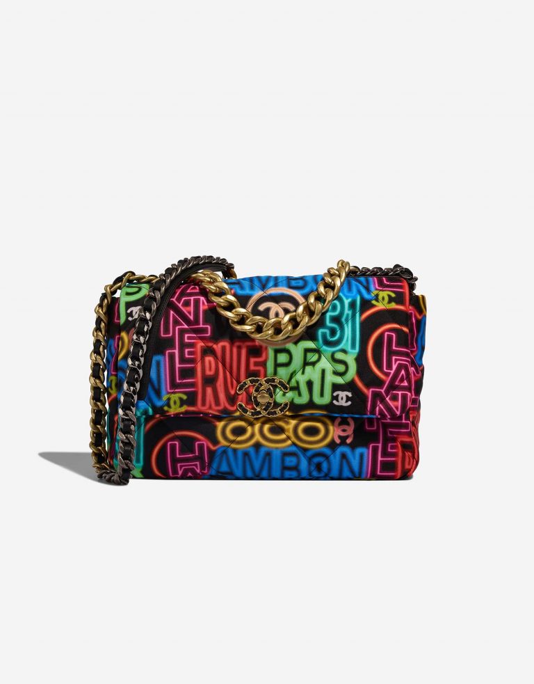 Chanel 19 Large Multicolour Front  | Sell your designer bag on Saclab.com